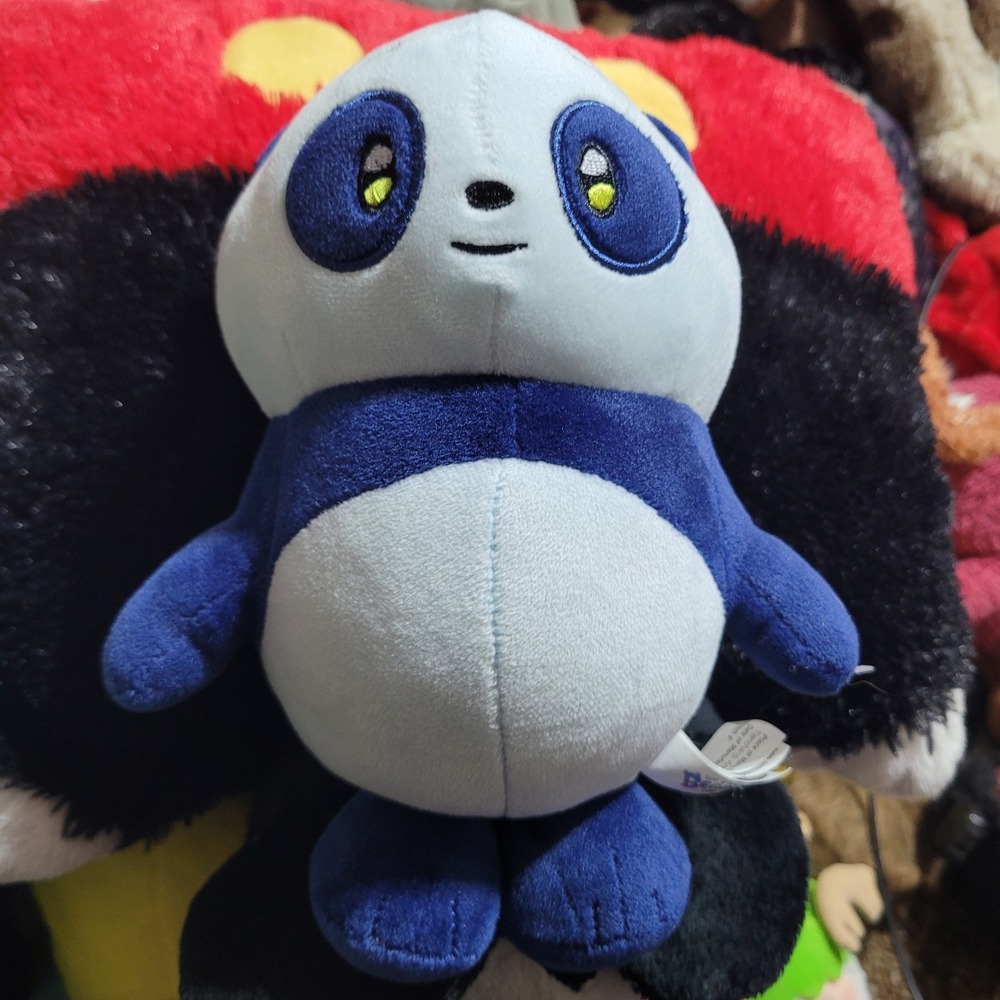 We Baby Bears Panda Plush Cartoon Network Blue Stuffed Animal Toy